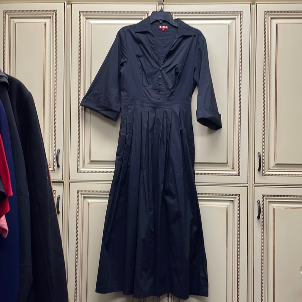 STAUD A-Line dress